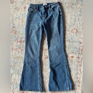 Abercrombie & Fitch Vintage Flare High Rise Jeans, size 26/2R